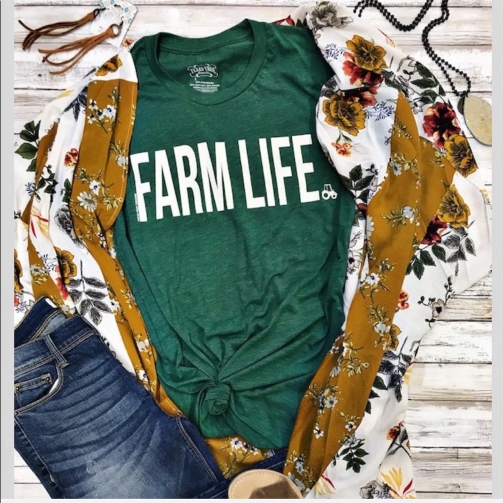 (10) 🐃 🐮🐄Farm Life 🐄🐮🐃 XS-XL 1/2/3/2/2